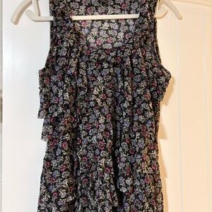 Express Floral Sleeveless Women's Top